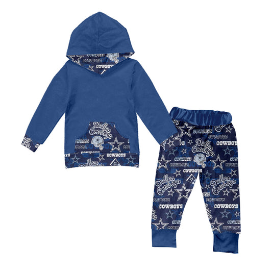 boy long sleeve hoodie set. moq 5