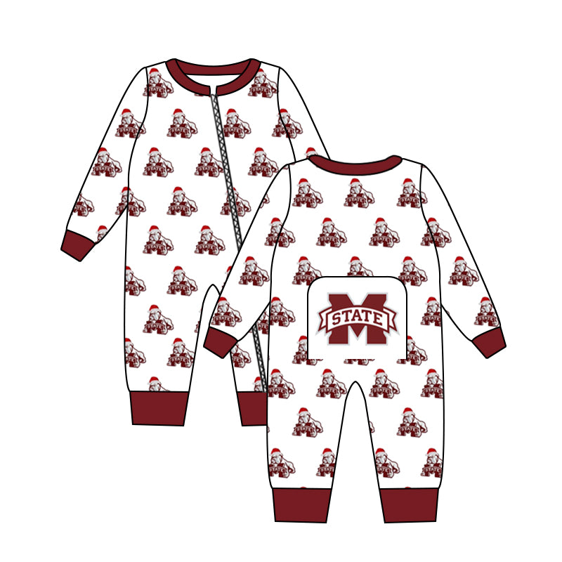 baby team design zip romper,moq 5