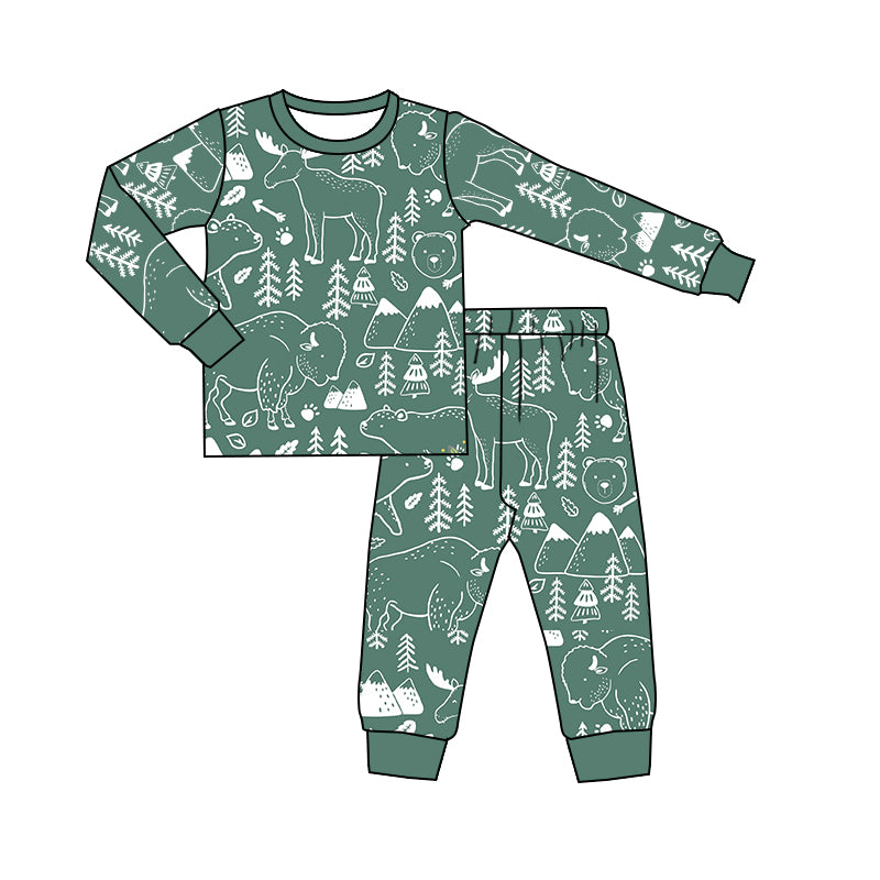 baby boy Christmas design clothes set