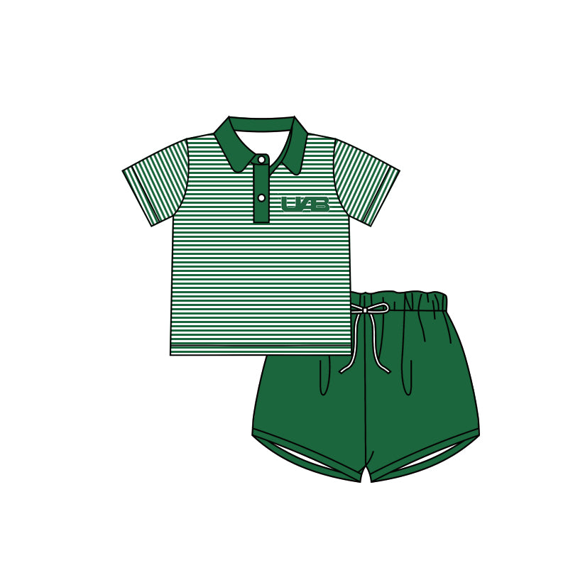 boy short sleeve clothes set, moq 3