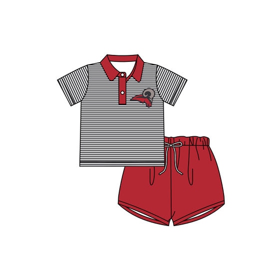 boy short sleeve clothes set, moq 3