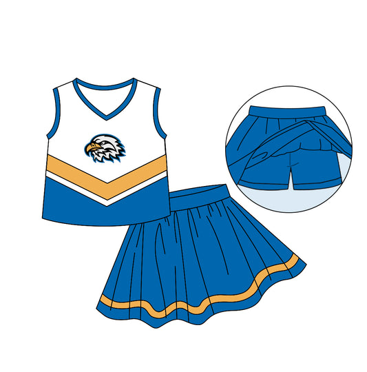 baby girls cheer skirt outfit