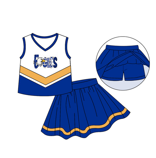 baby girls cheer skirt outfit