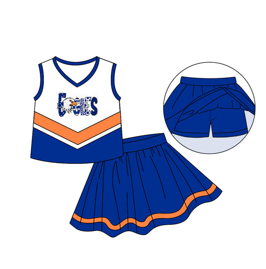 baby girls cheer skirt outfit