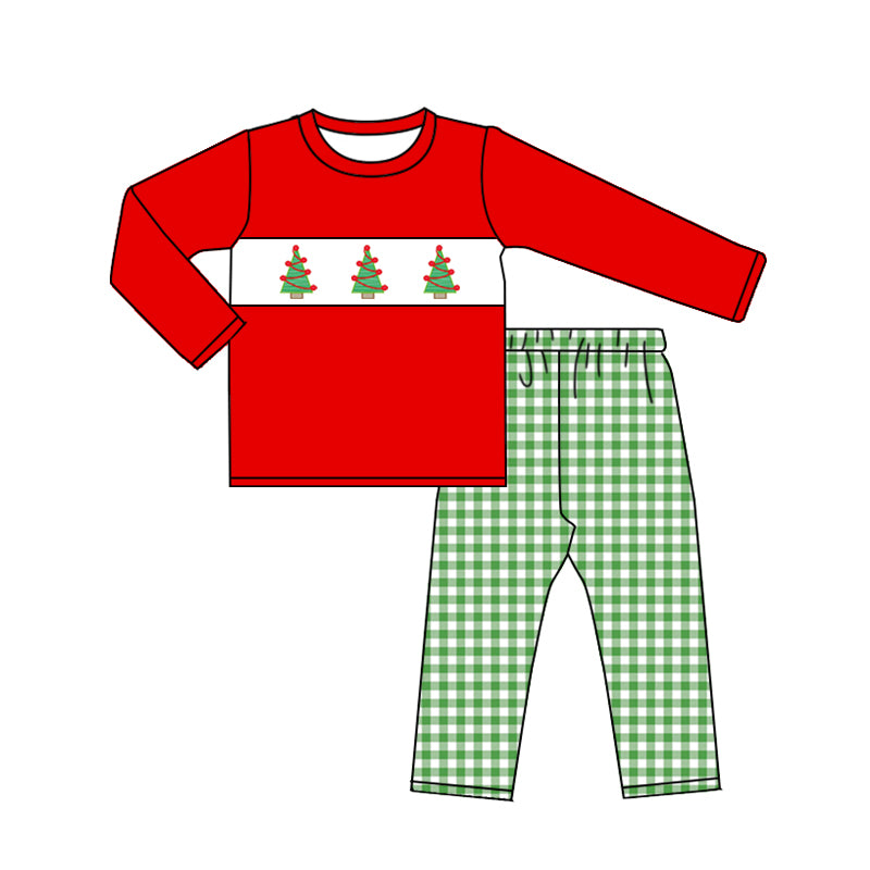 baby boy long sleeve Christmas outfit