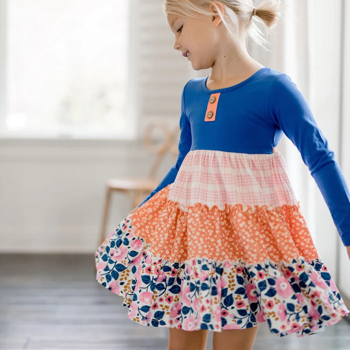 baby girls boutique dress wholesale kids clothing