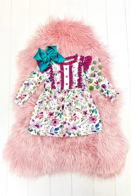 baby girls floral dress