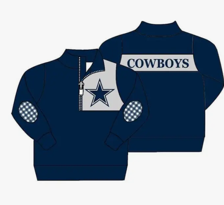 baby boy long sleeve team pullover