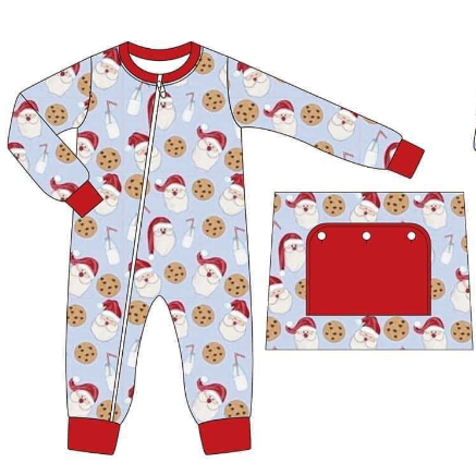 baby  long sleeve Christmas romper