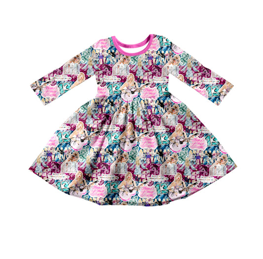 baby girls boutique dress wholesale kids dress