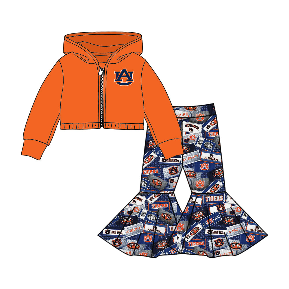 baby girls long sleeve ball team outfit. moq 3sets