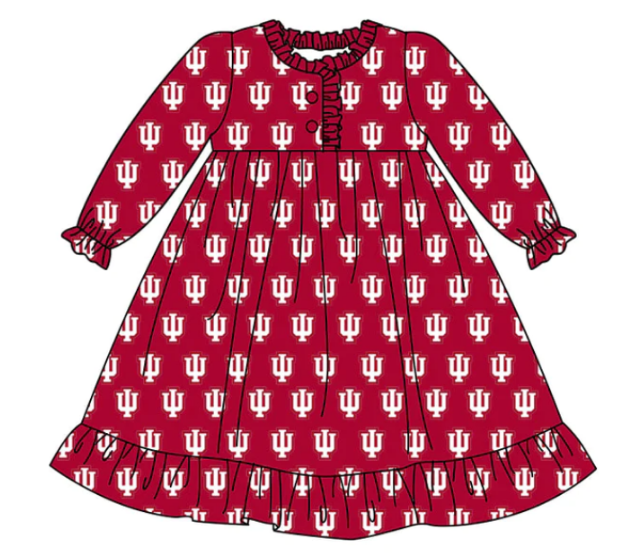 baby girls football team dress wholesale kids dress ,moq 3