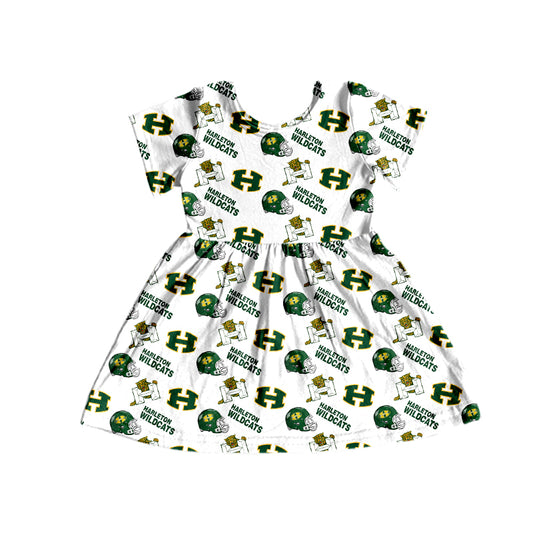 baby girls short sleeve dress, moq 3