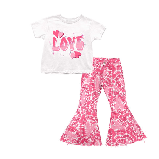 baby girls Valentines day outfit.