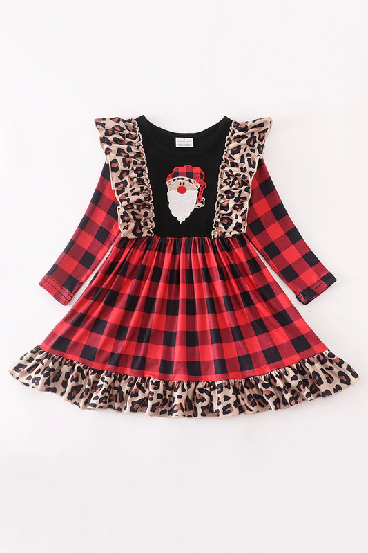 baby girls Christmas boutique dress wholesale kids clothing