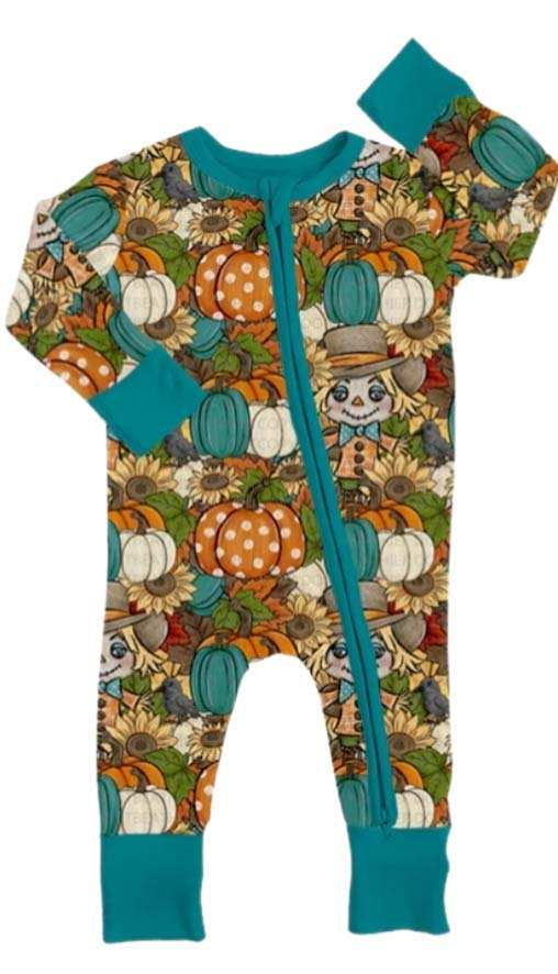 baby long sleeve fall zip romper, moq 3