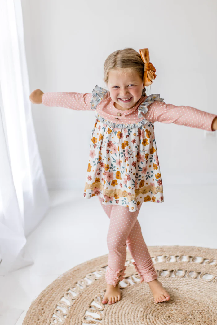 baby  girls fall design boutique outfit