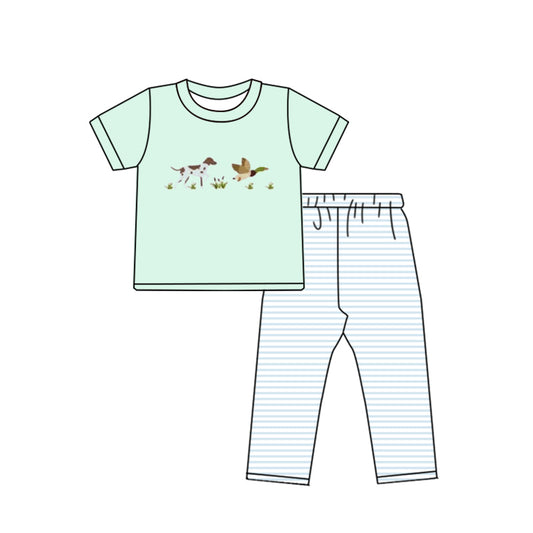 Toddle boy mallard duck hunting romper