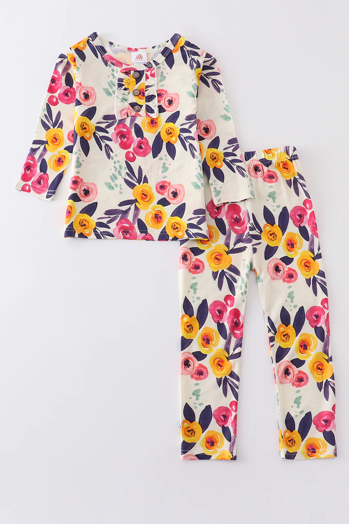 baby  girls long sleeve spring fall outfit