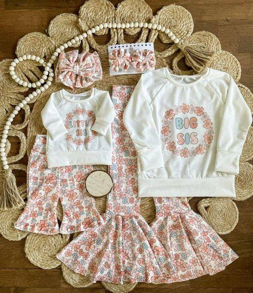big sister floral outfit preorder