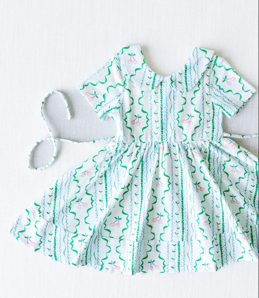 baby girls spring floral boutique dress