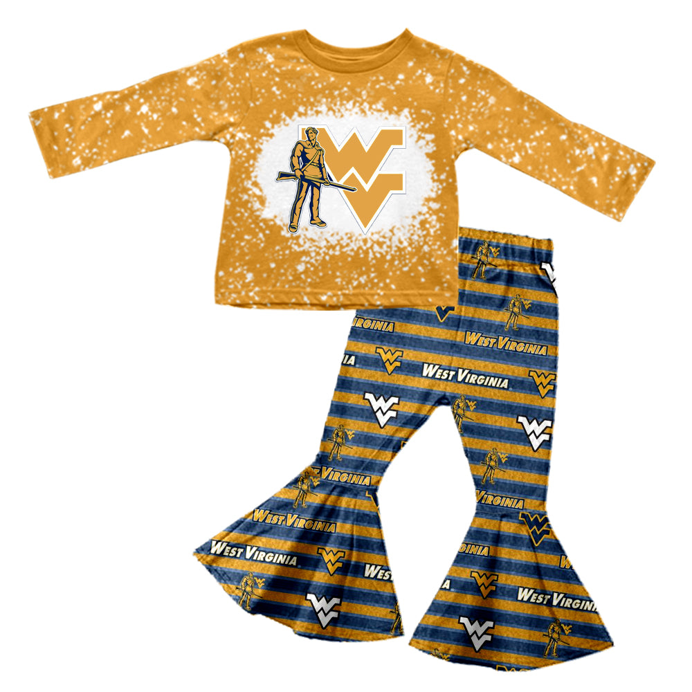 baby girls western design clothing set