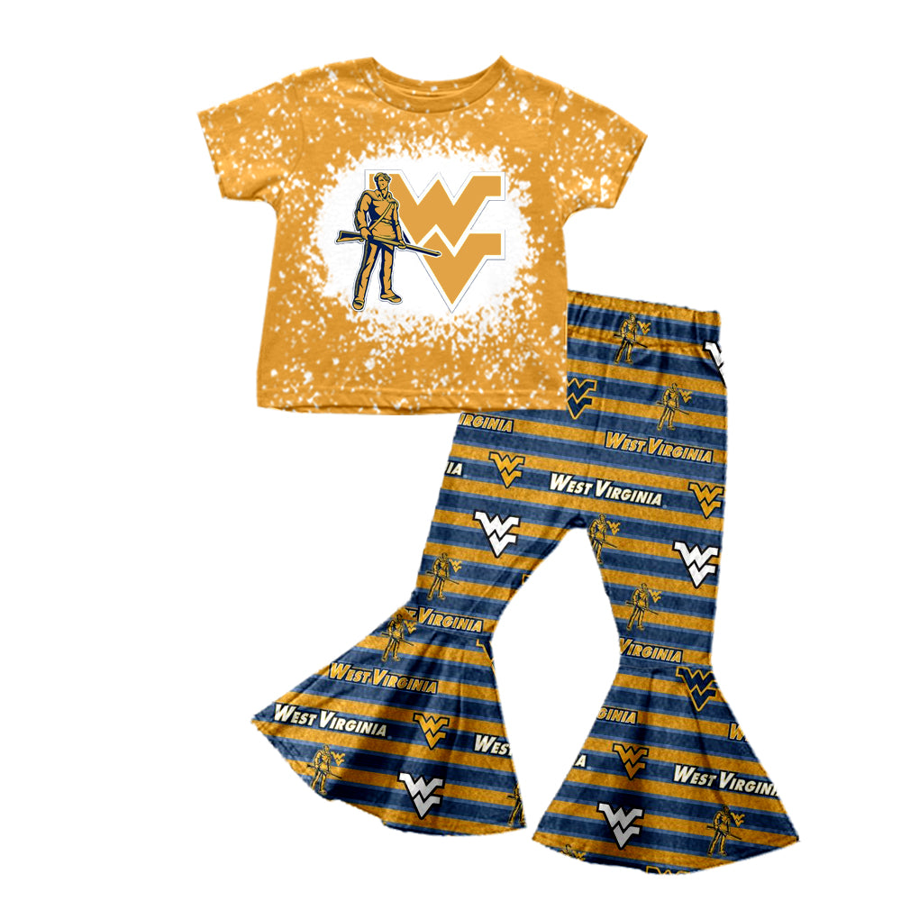 baby girls western design clothing set