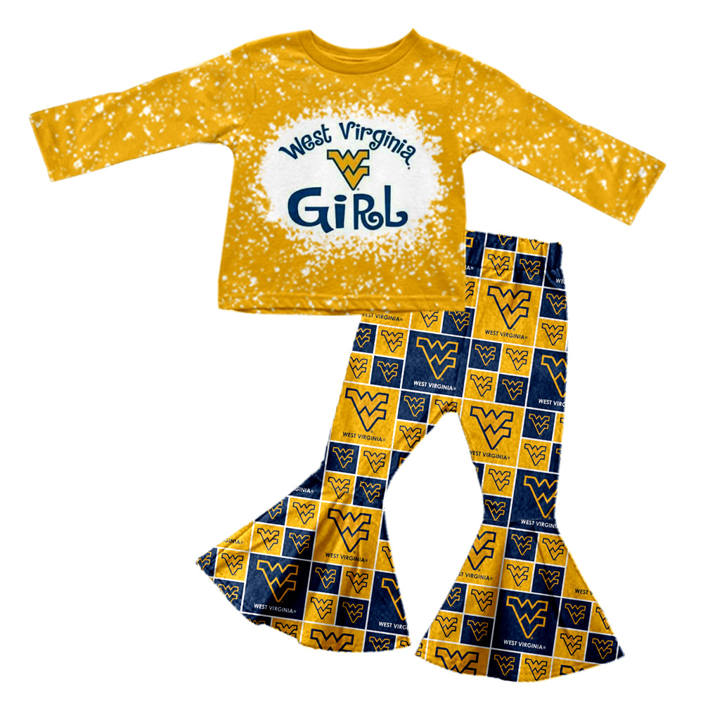 baby girls western design clothing set