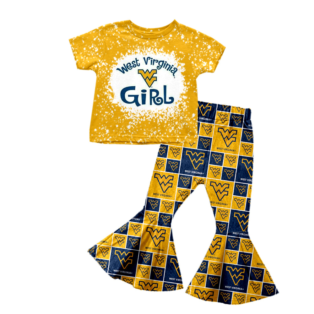 baby girls western design clothing set