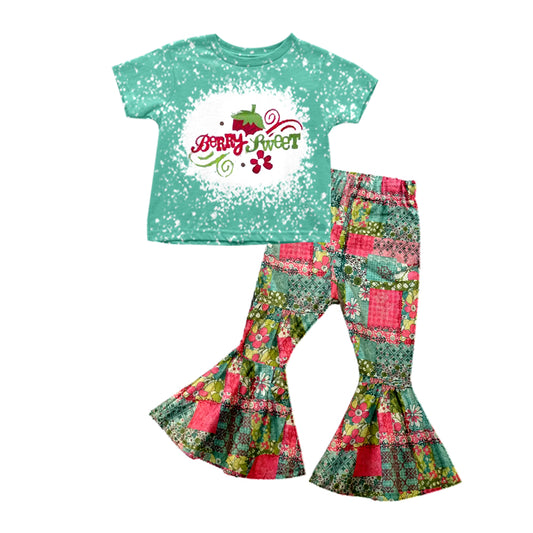 berry sweet baby girls boutique clothing set