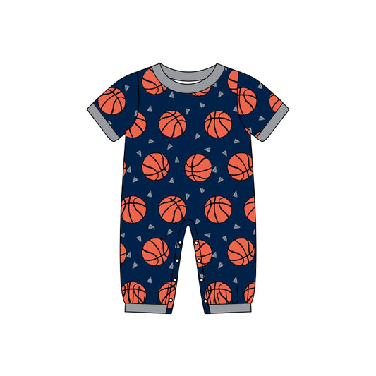 infant baby basketball romper