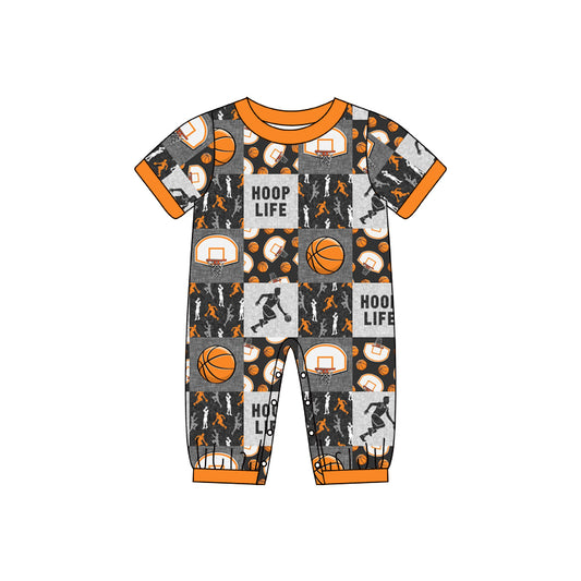 infant baby basketball romper