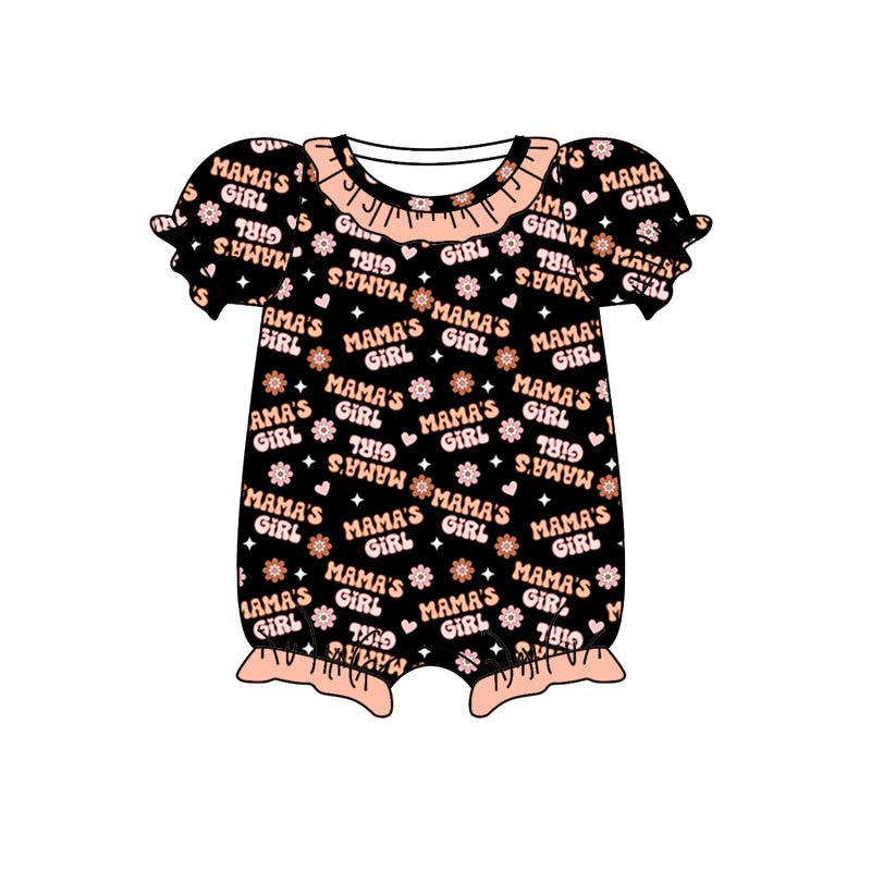 mamas girl baby mothers day romper