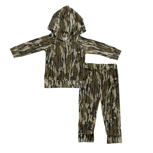 baby girls long sleeve camo hunting outfit