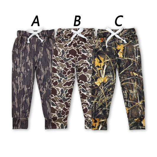 infant baby boy camo hunting leggings pants