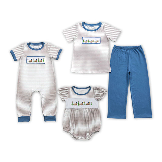 mallard duck brother matching outfit wholesale kids sibling set