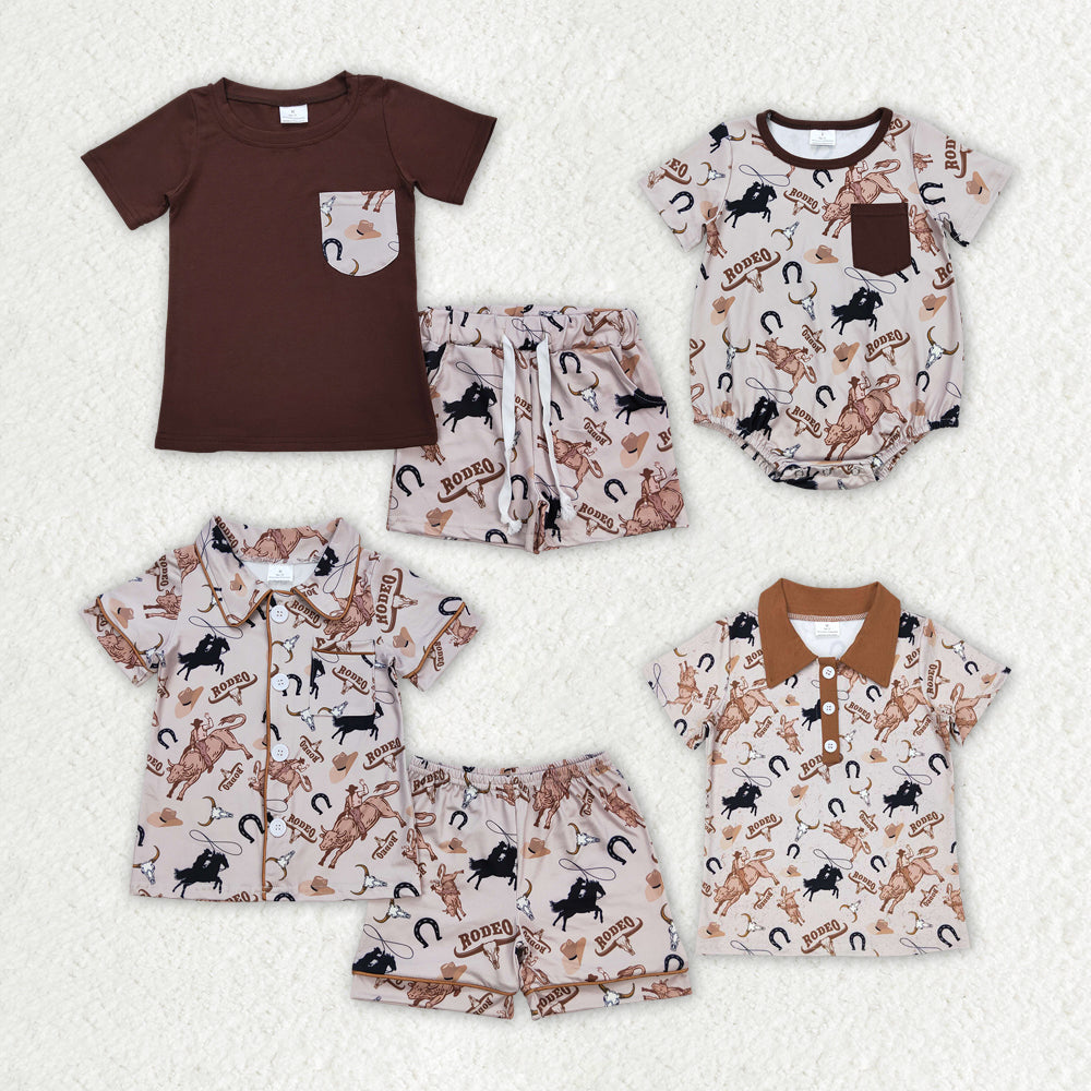 litter big brother cowboy western rodeo matching clothing set ...