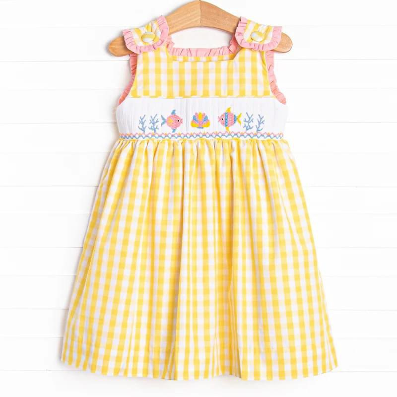 Baby girl sea fish dress