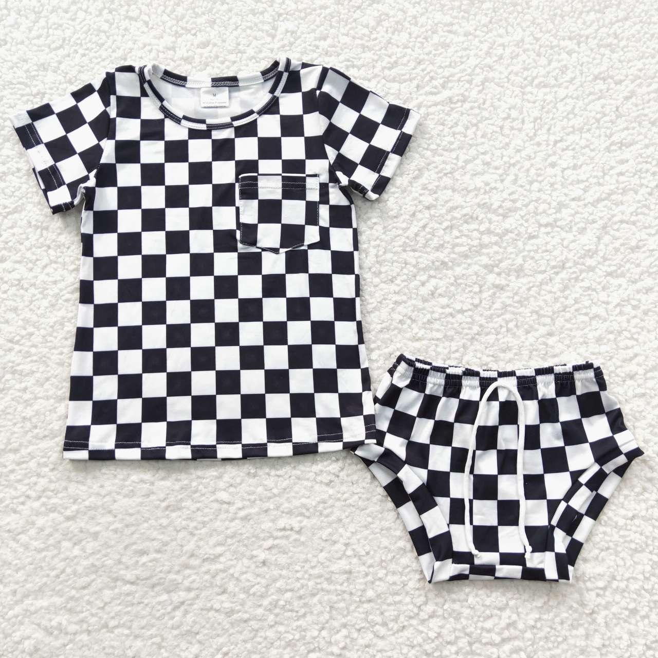 wholesale boutique black bummies set