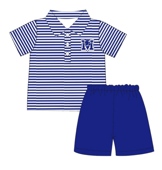 wholesale boy custom team skirt outfit