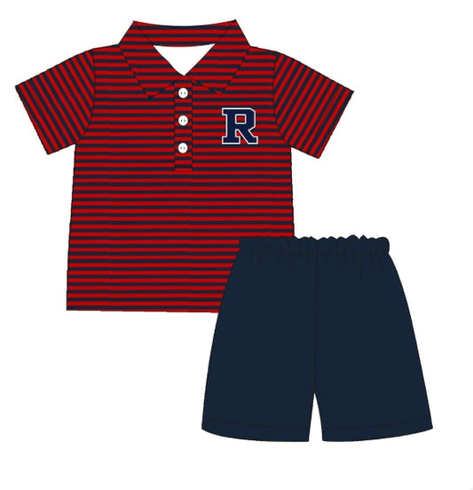 wholesale boy custom team skirt outfit