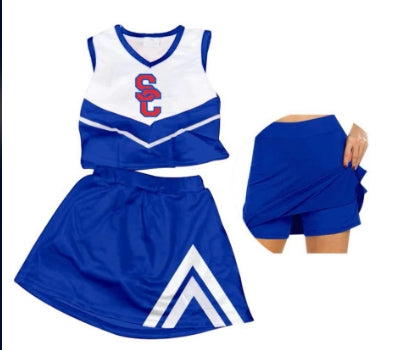 baby girls cheer skirt outfit