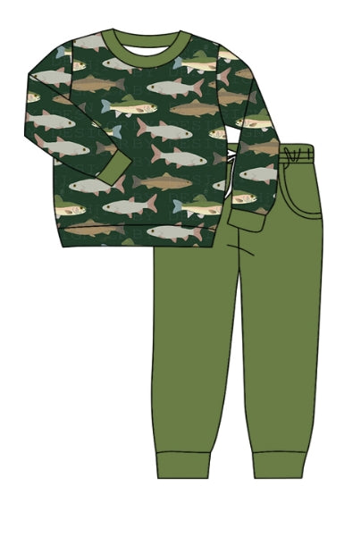 infant baby boy sea fish winter clothes