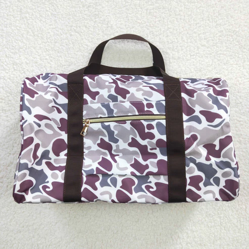 girls matching camo print duffle bag adult travel bag sports bag