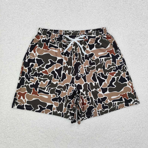 mommy and me camo swim tunks summer shorts