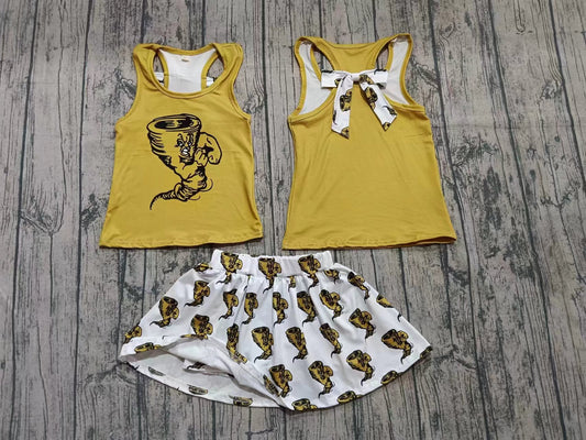 Baby girls custom team cheer outfit add shorts