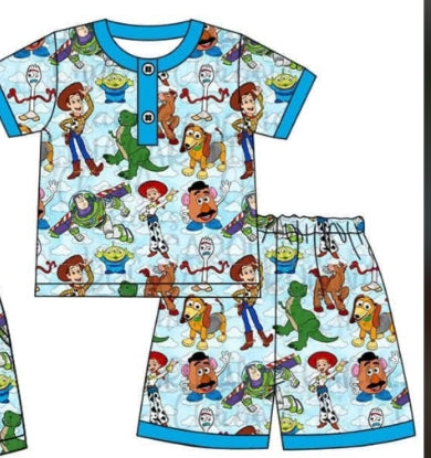 baby boy cartoon story outfit