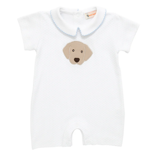 Cute puppy dog baby kids romper