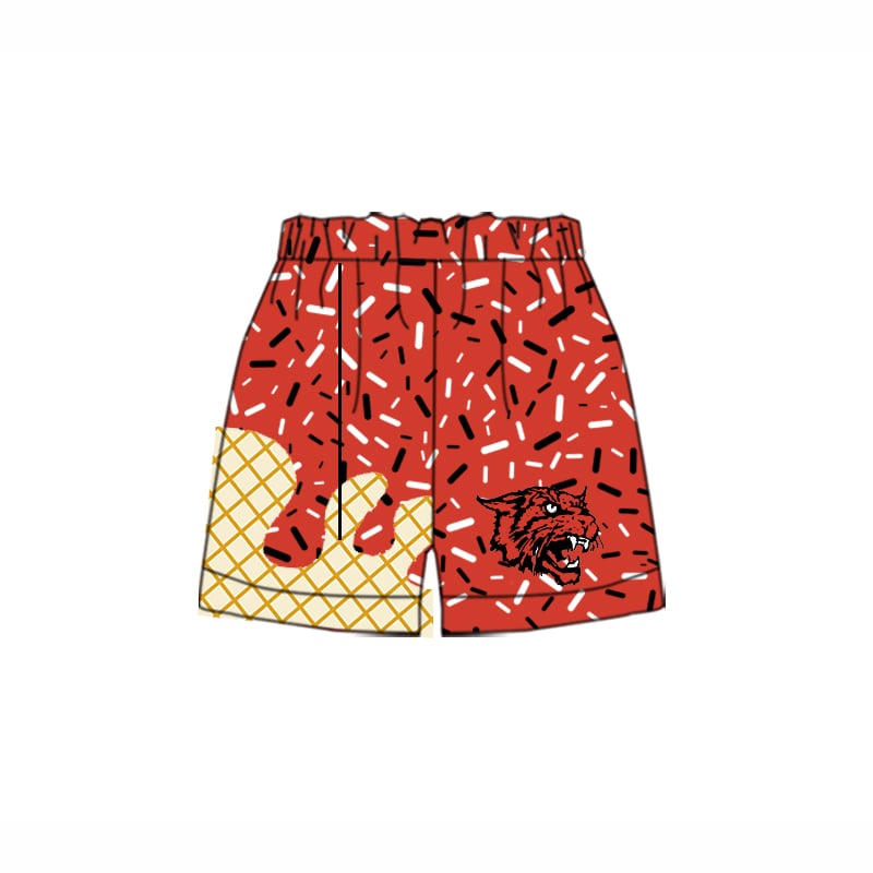Adult kids family design custom team summer shorts