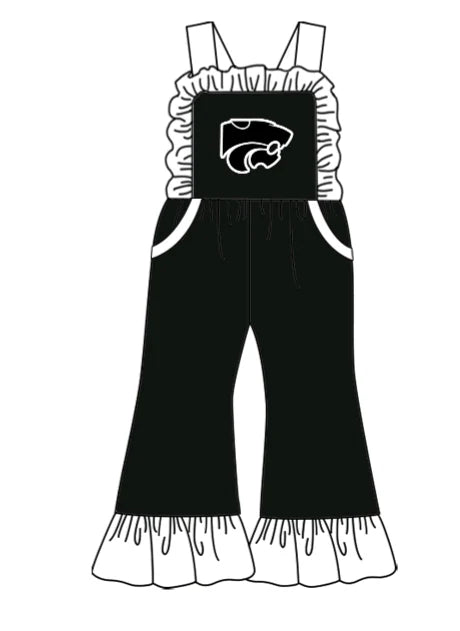 Baby girls custom team cheer matching outfit
